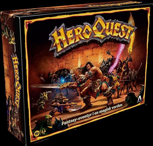 HeroQuest Game System (Dansk, Avalon Hill) - Core Game