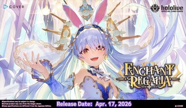 Hololive Official Card Game (OCG/TCG): Enchant Regalia - Booster Display (Box med 12 Pakker)
