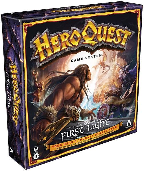 HeroQuest Game System (Engelsk, Avalon Hill) - First Light (Beginner Core Game)
