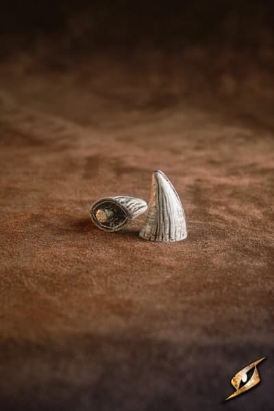 Mountable Demon Horns - Epic Armoury - Dark Bone - Pair/Small - Live Rollespils TilbehÃ¸r