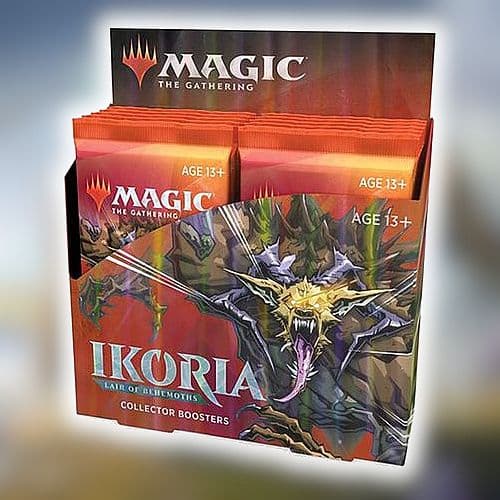 Ikoria: Lair of Behemoths  Collector Booster Box (Display) - 12 Collector Boosters (Magic the Gathering)