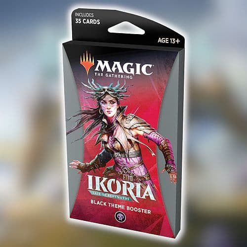 Ikoria: Lair of Behemoths Theme Booster Pack: Black (Sort) (Magic the Gathering)