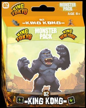 King of Tokyo/New York: King Kong - Monster Pack 2 (Expansion) - Engelsk