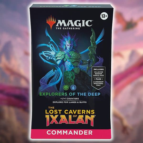 The Lost Caverns of Ixalan - Commander [EDH] Multiplayer Magic Deck: V3 - Explorers of the Deep - 100 kort