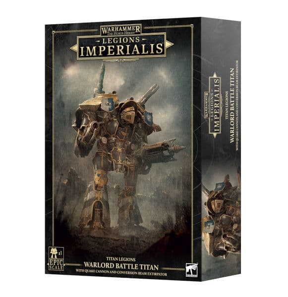 Legions Imperialis - Titan Legions - Warlord Titan with Quake Cannon and Conversion Beam Extirpator - 99122699035
