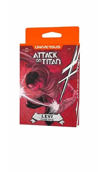 Universus (UFS) Card Game - Attack on Titan: Battle for Humanity: Clash Deck - Levi