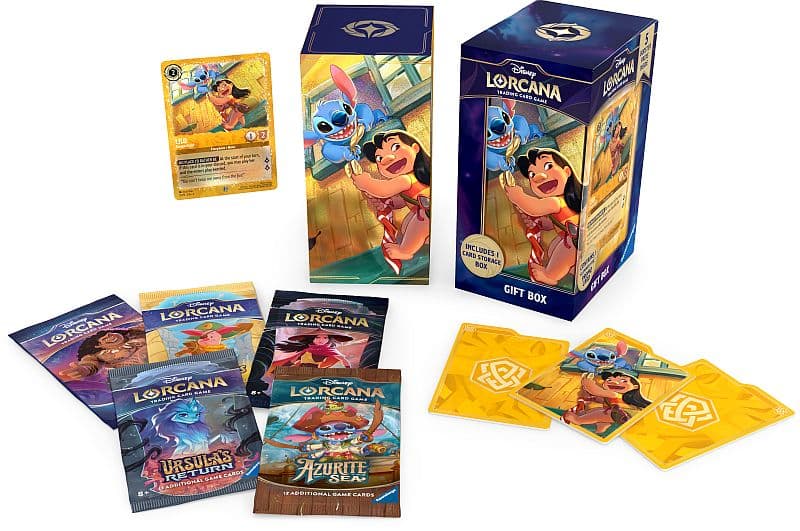 Disney Lorcana TCG: Set 7 - Archazia's Island - Lilo Gift Box Set (5 Booster Packs)