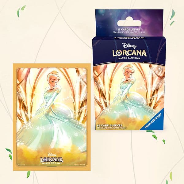 65 lommer! Disney Lorcana TCG: Set 7 - Archazia's Island: Cinderella - Ballroom Sensation - Deck Protector Sleeves