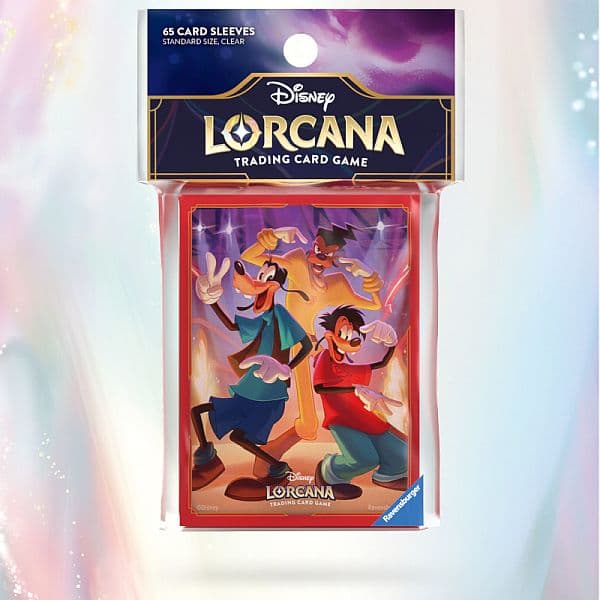 65 lommer! Disney Lorcana TCG: Set 9 - Fabled: Goofy, Max & Powerline - Deck Protector Sleeves