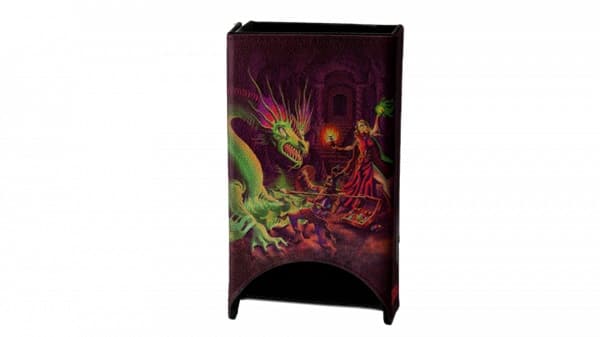 Metallic Dice Games - Dungeons & Dragons (D&D) Masterworks Dice Tower: Erol Otus