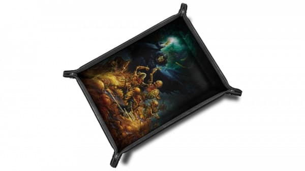 Metallic Dice Games - Dungeons & Dragons (D&D) Masterworks Dice Tray: Jeff Easley