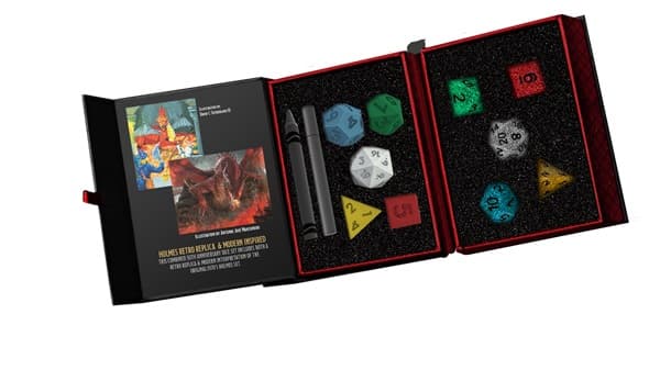 Dice - TerningesÃ¦t - 10 terninger - D&D Dungeons & Dragons 50th Anniversary: Then/Now Dice Sets (Commemorative+Vintage)