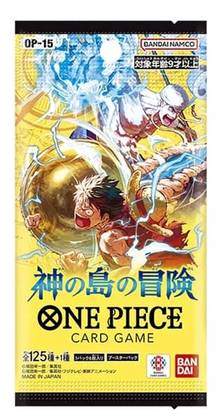 One Piece Card Game: JAPANSK/JAPANESE OP15 Adventure on Kami's Island - Booster Pack