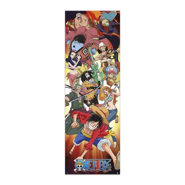 One Piece: All Characters - Door Poster/Plakat 53 x 158cm