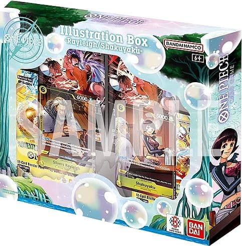 One Piece Card Game: IB07 - Illustration Box 07: Rayleigh/Shakuyaku (4 Boosters)