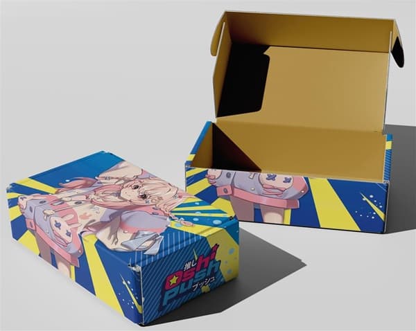 Oshi Push VTuber Card Game: 800-cardcount Cardboard - Storage Box