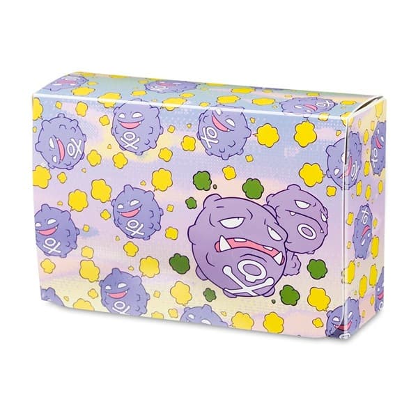 Pokemon Deck Box - Koffing & Weezing Sunset - PokÃ©mon Center Double Deck Box