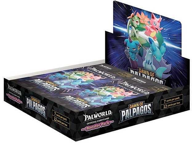Palworld Official Card Game (TCG): BP01 Dawn of Palpagos - Booster Display (Box med 12 Pakker)