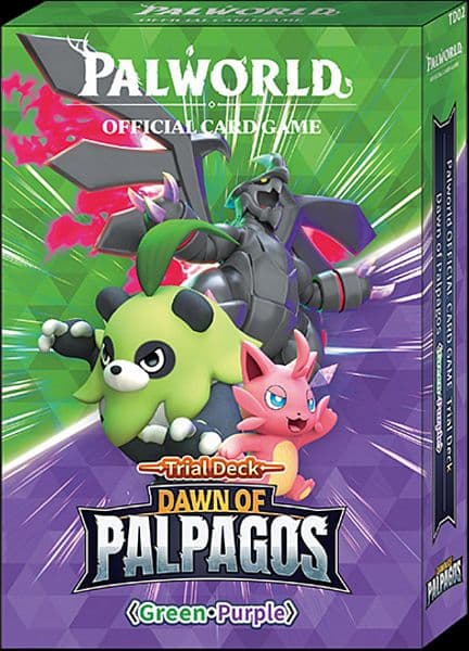 Palworld Official Card Game (TCG): TD02 Dawn of Palpagos: Green-Purple Deck
