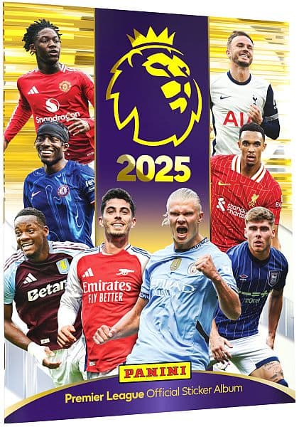Panini Fodbold-Stickers/KlistermÃ¦rker: Premier League 2025 - Album/Mappe