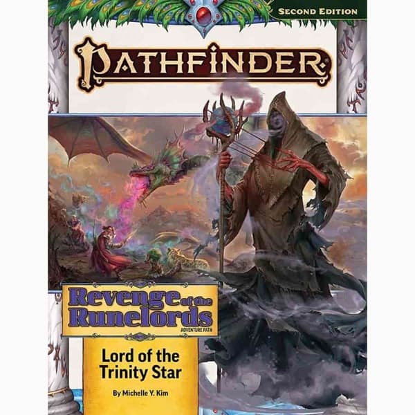 Pathfinder   2e Adventure Path: Revenge of the Runelords 1/3 - Lord of the Trinity Star #PZO15219SC
