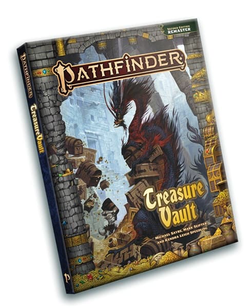 Pathfinder   2e  Supplement - Treasure Vault (Remastered) (Pocket Edition) #PZO12011PE