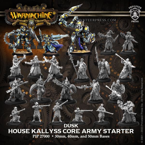 WARMACHINE (MKIV) - Core Army Starter Box: Dusk House Kallyss - PIP-27000