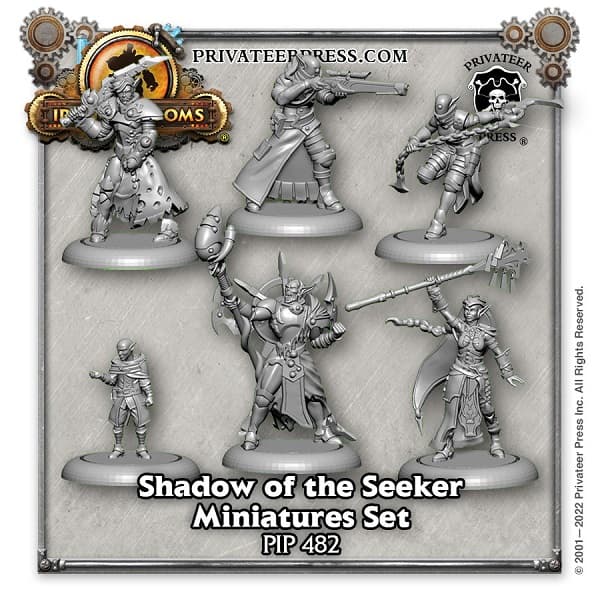 Iron Kingdoms Roleplaying Game - Shadow of the Seeker Miniatures Set  - PIP-482