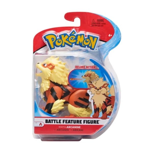 PokÃ©mon: Battle Feature Figure - Arcanine 11cm
