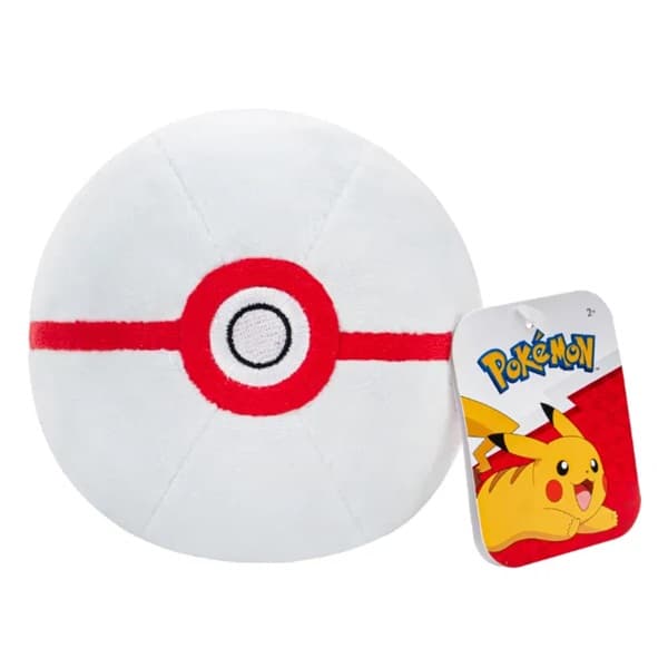 PokÃ©mon: Pokeball Premier Ball - Plush/Bamse 10cm