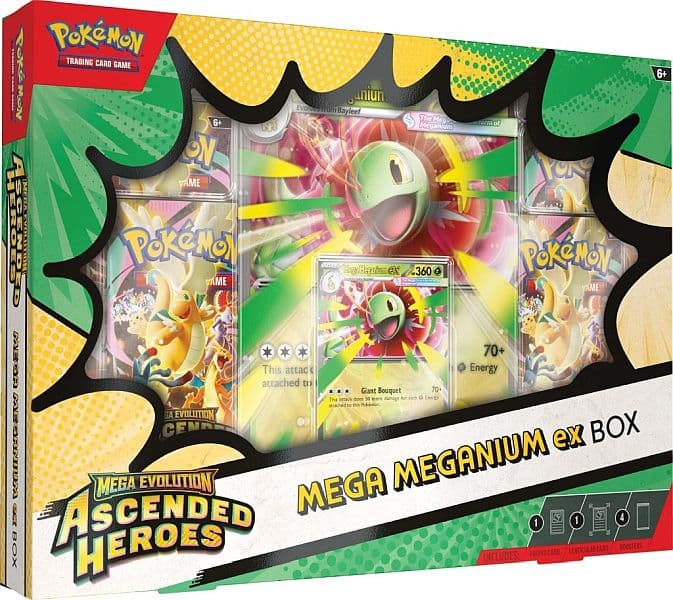 Pokemon ME02.5 Ascended Heroes: Mega Meganium ex Box