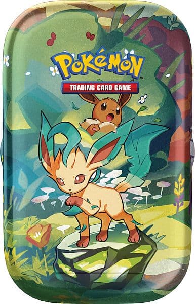 Pokemon SV8.5 Prismatic Evolutions Mini Tin: Leafeon