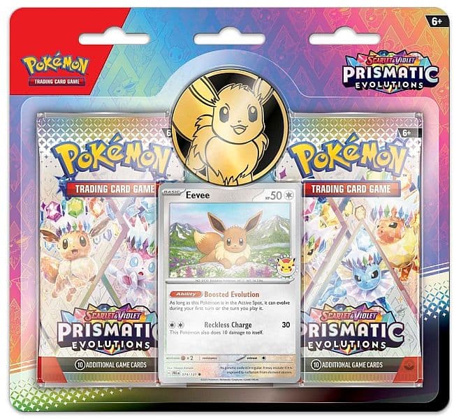 Pokemon Prismatic Evolutions - Pokemon Day 2025 Blister