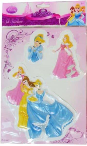 Disney Princesses 3D Sticker