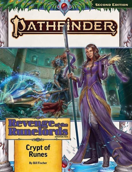 Pathfinder   2e Adventure Path: Revenge of the Runelords 2/3 - Crypt of Runes #PZO15220SC