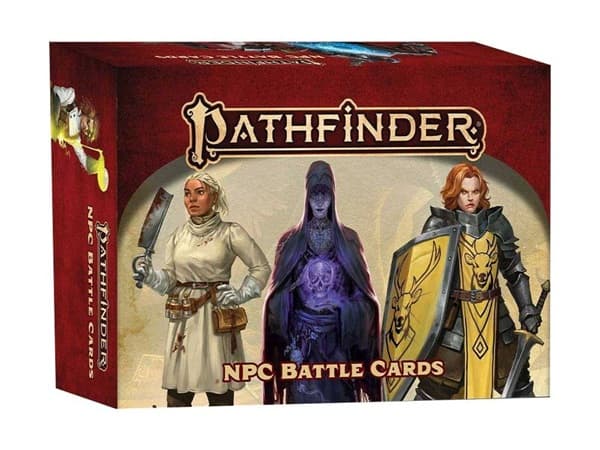 Pathfinder 2e TilbehÃ¸r - NPC Battle Cards - #PZO2218