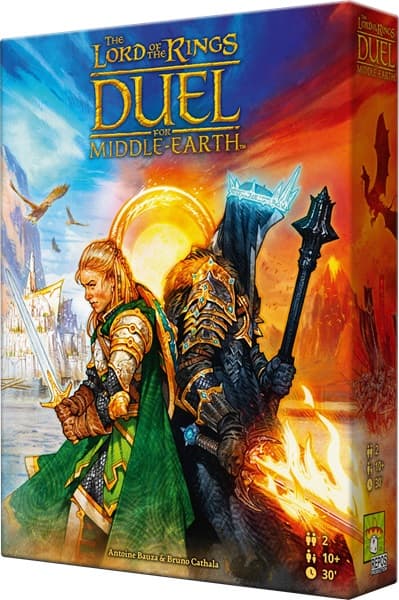 The Lord of the Rings: Duel for Middle-earth (Dansk) - Board Game