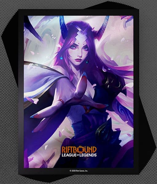 100 Lommer! Riftbound: League of Legends TCG: Set 02: Spiritforged #4: Spirit Blossom Irelia - Deck Protector Art Sleeves