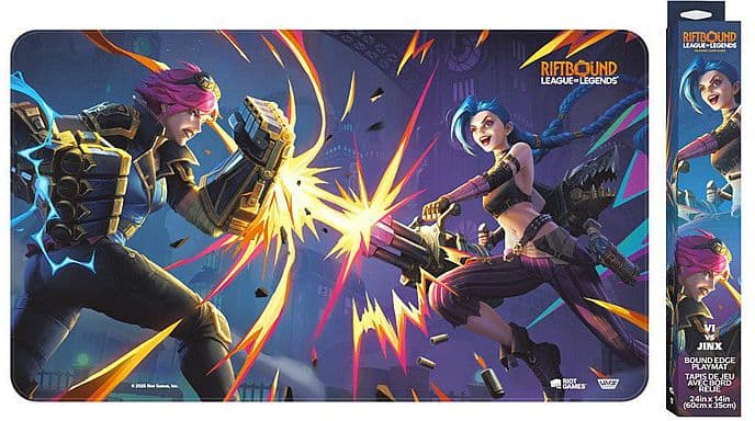 SpillemÃ¥tte (Playmat) - Riftbound: League of Legends TCG: Set 04: Vendetta #1: Vi vs Jinx