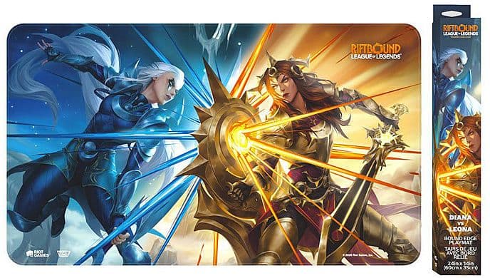 SpillemÃ¥tte (Playmat) - Riftbound: League of Legends TCG: Set 04: Vendetta #3: Diana vs Leona