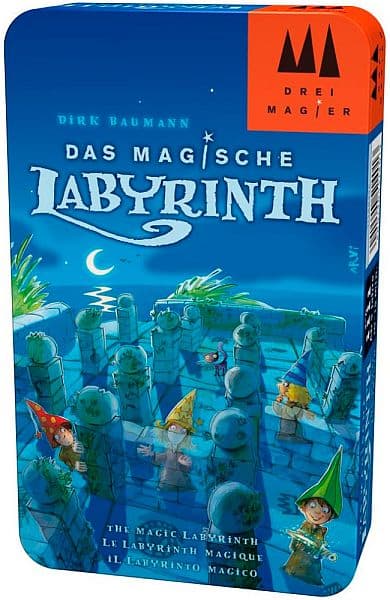 The Magic Labyrinth - Aluminum Box Edition (Engelsk) - Board Game
