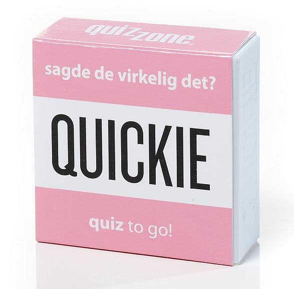 Quizzone: Quickie - Sagde De Virkelig Det? - Card Game