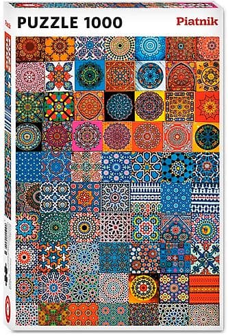 Piatnik Puzzle (Puslespil) - Colorful Fridge Magnets (1000 pieces)