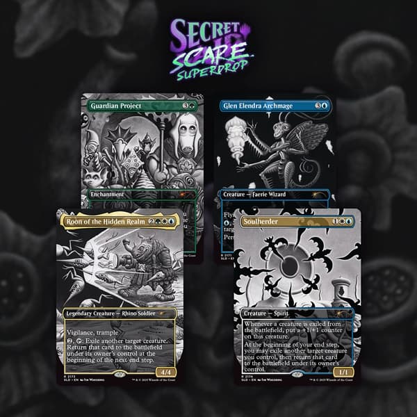 Secret Lair Drop Series (2025): Secret Scare Superdrop: Dreaming Darklyâ (Regular)
