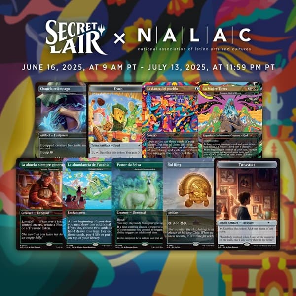 Secret Lair Drop Series (2025): Secret Lair x National Association of Latino Arts and Cultures (NALAC): Nuestra Magia (Regular)