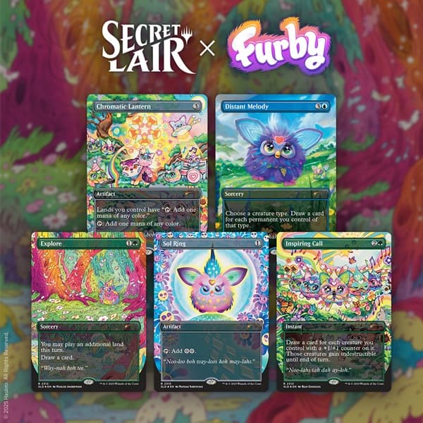 Secret Lair Drop Series (2025): Secret Scare Superdrop: Secret Lair x Furby: Doo-ay Noo-lahâ (Regular)