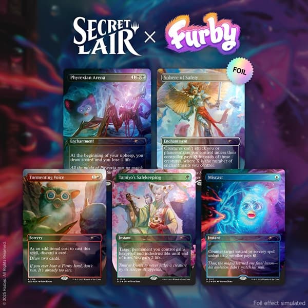 Secret Lair Drop Series (2025): Secret Scare Superdrop: Secret Lair x Furby: Furbys: The Gathering (Foil)