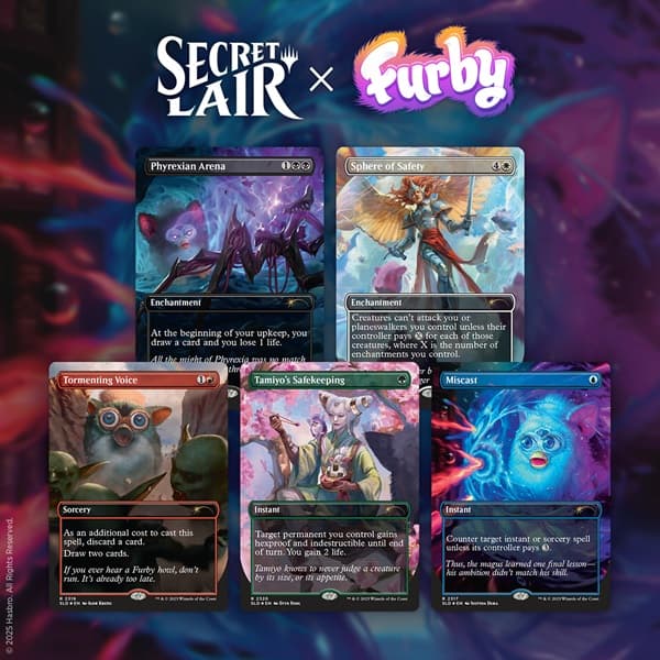 Secret Lair Drop Series (2025): Secret Scare Superdrop: Secret Lair x Furby: Furbys: The Gathering (Regular)