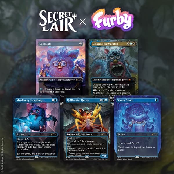 Secret Lair Drop Series (2025): Secret Scare Superdrop: Secret Lair x Furby: The Oddbodies (Regular)