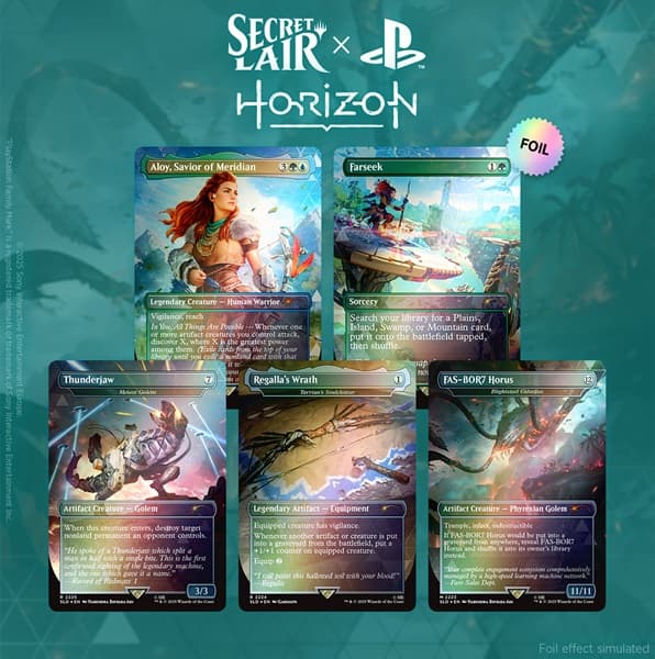 Secret Lair Drop Series (2025): The PlayStation Superdrop: Secret Lair x Horizon: Into the Forbidden West (Foil)